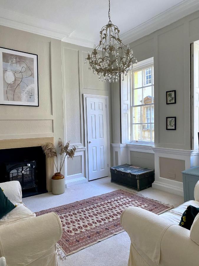 Elegant Georgian Apartment In Bath'S Iconic Centre Exterior foto